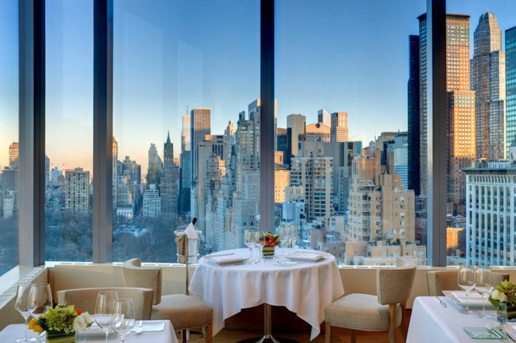 Mandarian Oriental New York är en självklar favorit för utsiktsjägaren. mandarin oriental new york