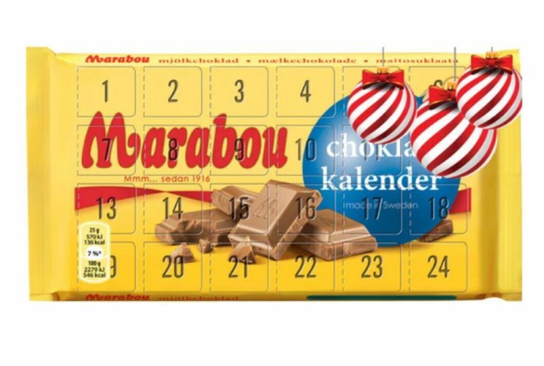 Chokladkalender MARABOu 2019