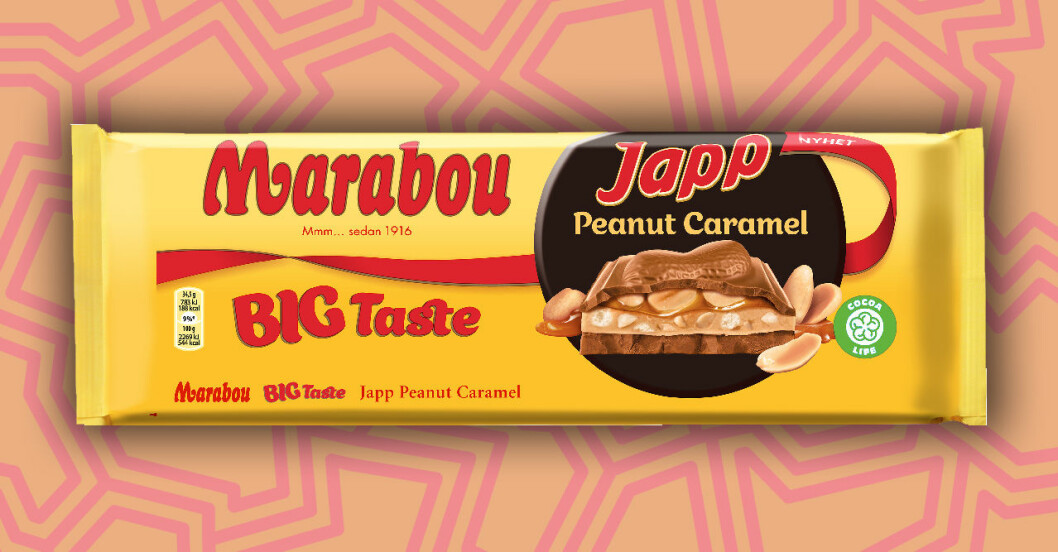 Nu släpper Marabou en choklad med jordnötter och karamellkräm – vi har provat