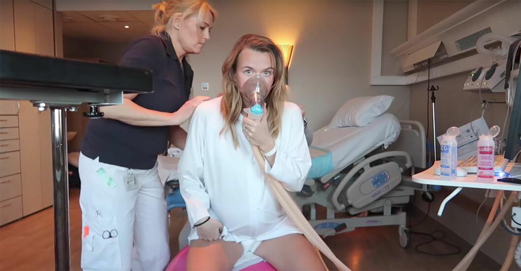 Bloggaren Margaux filmade hela sin förlossning – och videon är så stark