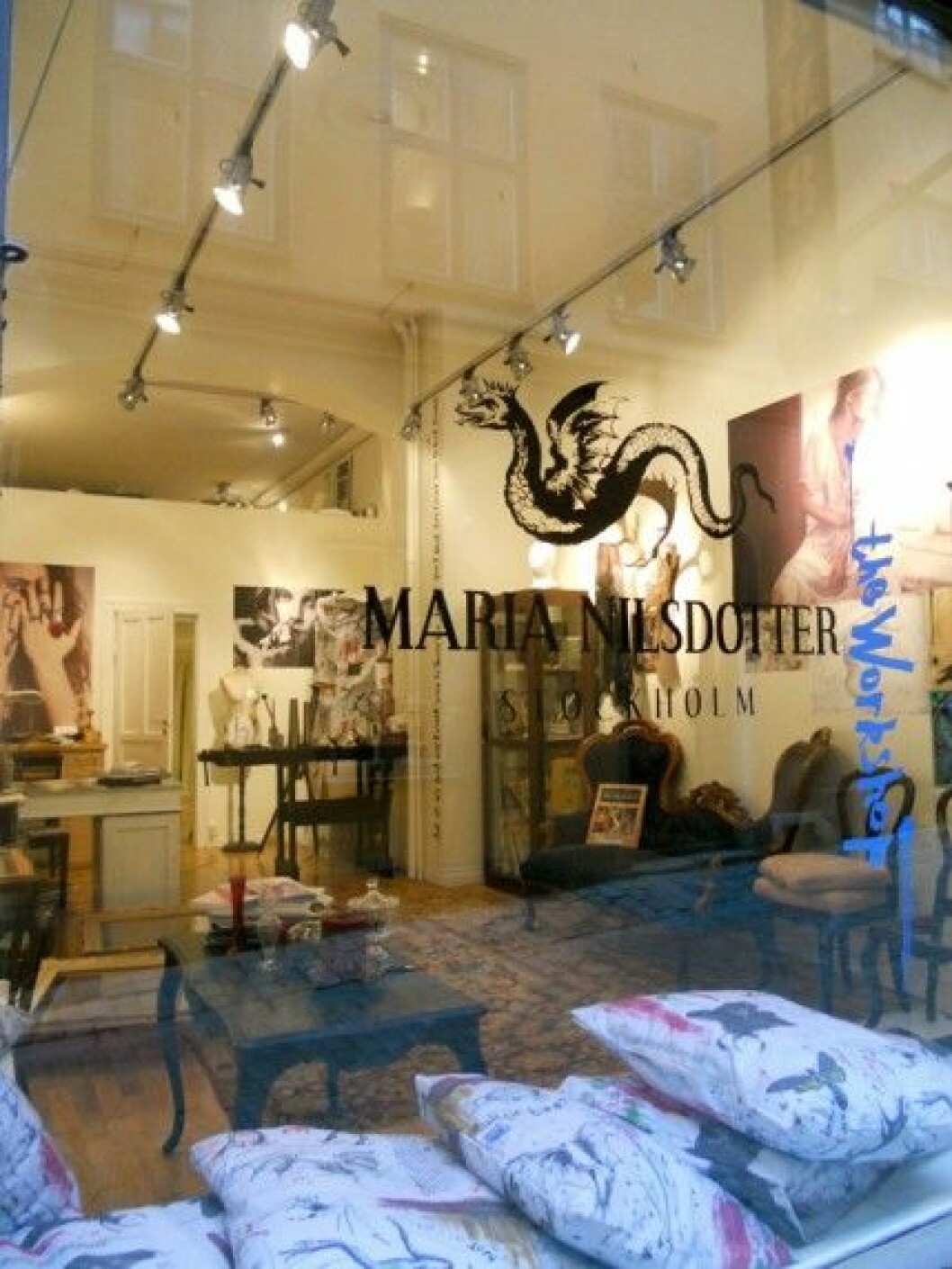 Maria Nilsdotter har öppnat butik i Gamla Stan.