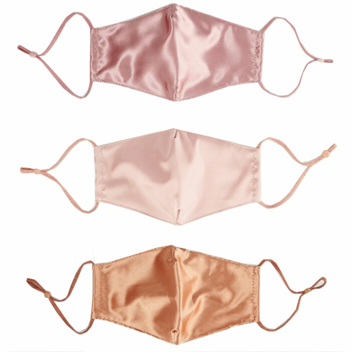 snygga rosa masker