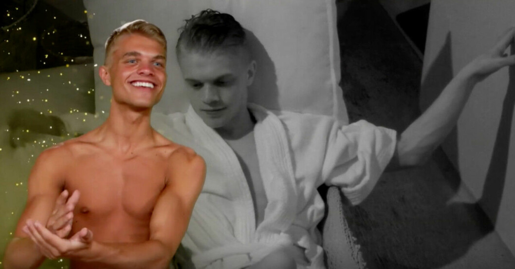 Om det är någon som kan hantera solo är det väl Mattias? Han är aldrig inte glad. Solo paradise hotel 2020