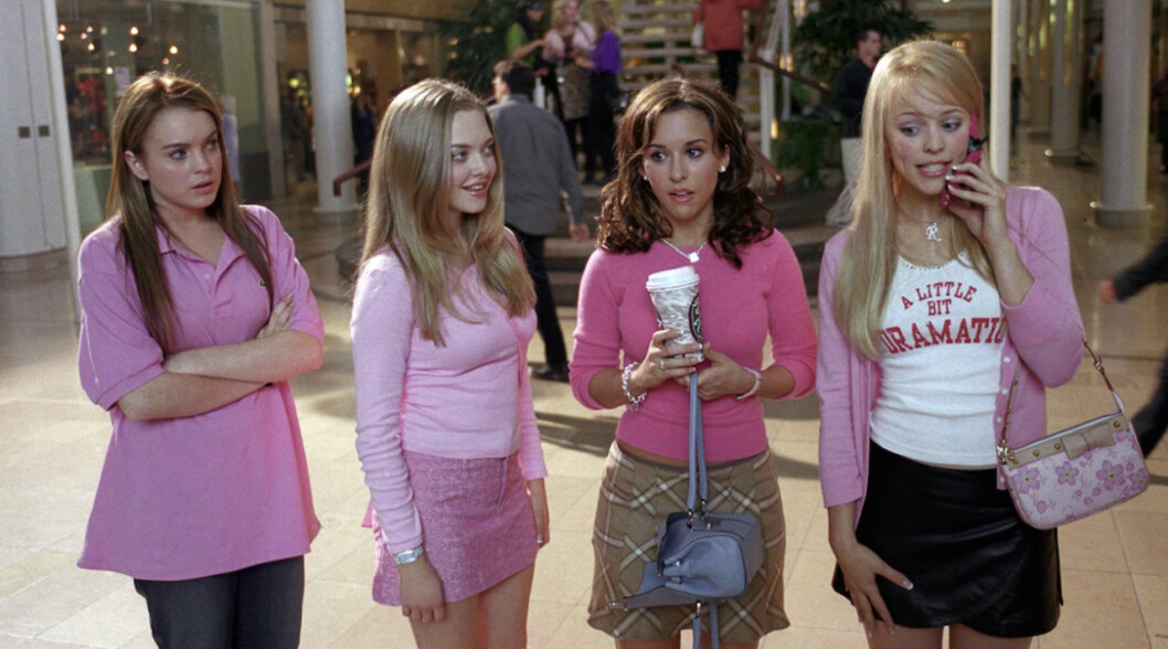<em>Mean Girls</em> med bland andra Lindsay Lohan. Mean Girls kommer till Netflix i mars 2020