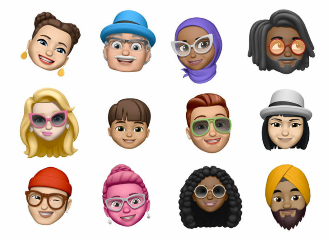 Designa dina egna emojis med nya funktionen Memojis.