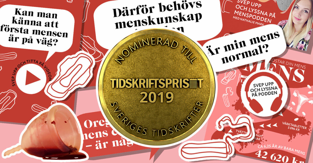 Baaam och Frida nomineras som Årets grepp på Tidskriftspriset 2019