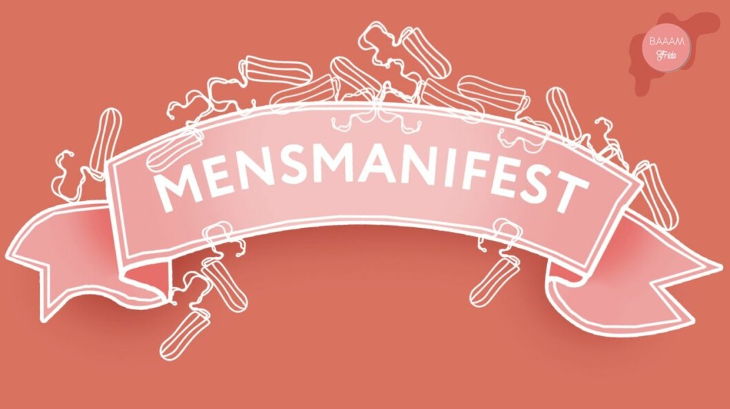 Baaam och Frida splainar mensen, här är vårt mensmanifest!