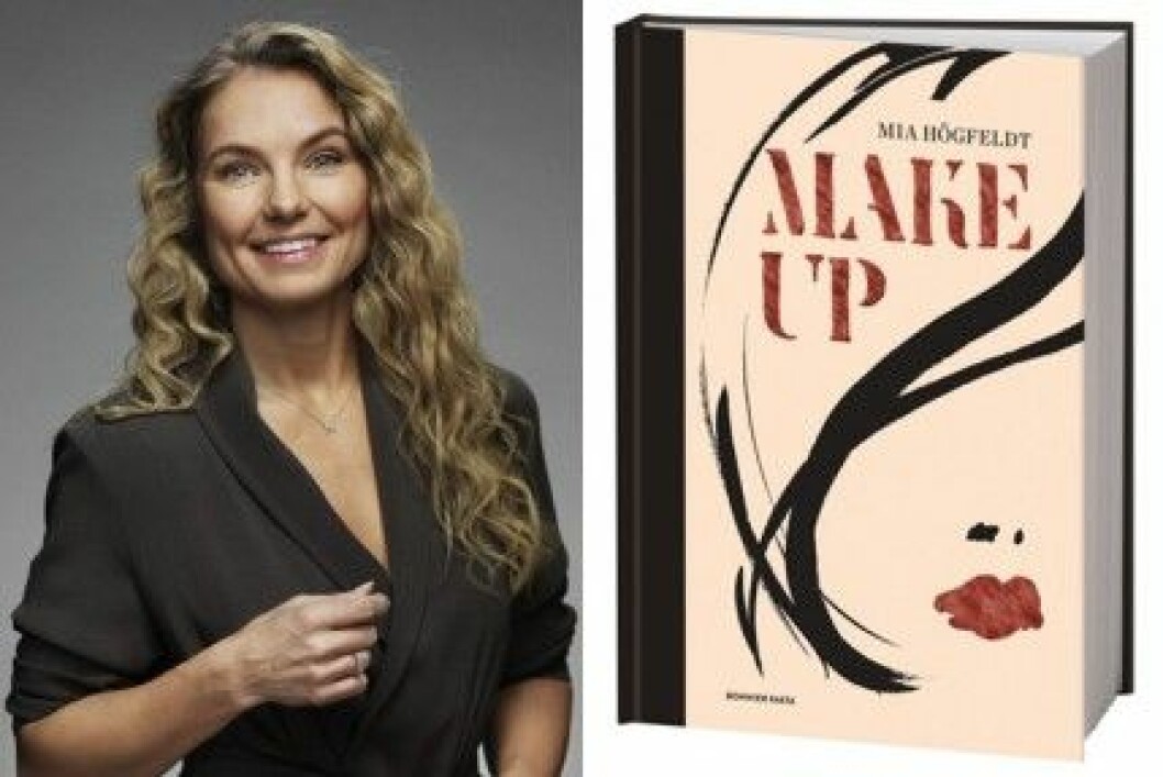 Mia Högfeldt har släppt boken ”Makeup” på Bonnier Fakta. Mia Högfeldt har släppt boken "Makeup" på Bonnier Fakta.