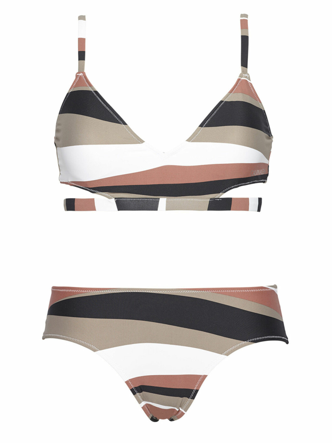 Mönstrad bikini till vintern