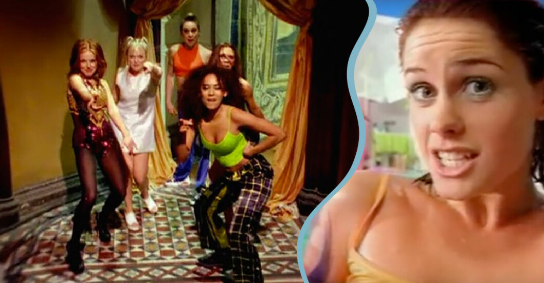 90-talet musik Spice Girls Wannabe Aqua Barbie Girl