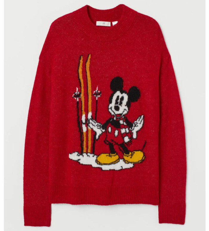 Musse Pigg jultröja från h&M
