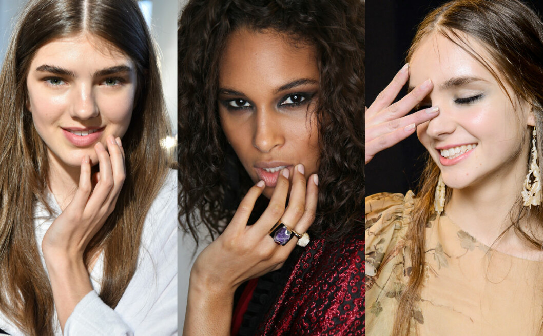 Boss, Elie Saab, Alberta Ferreti. nageltrender hösten 2016