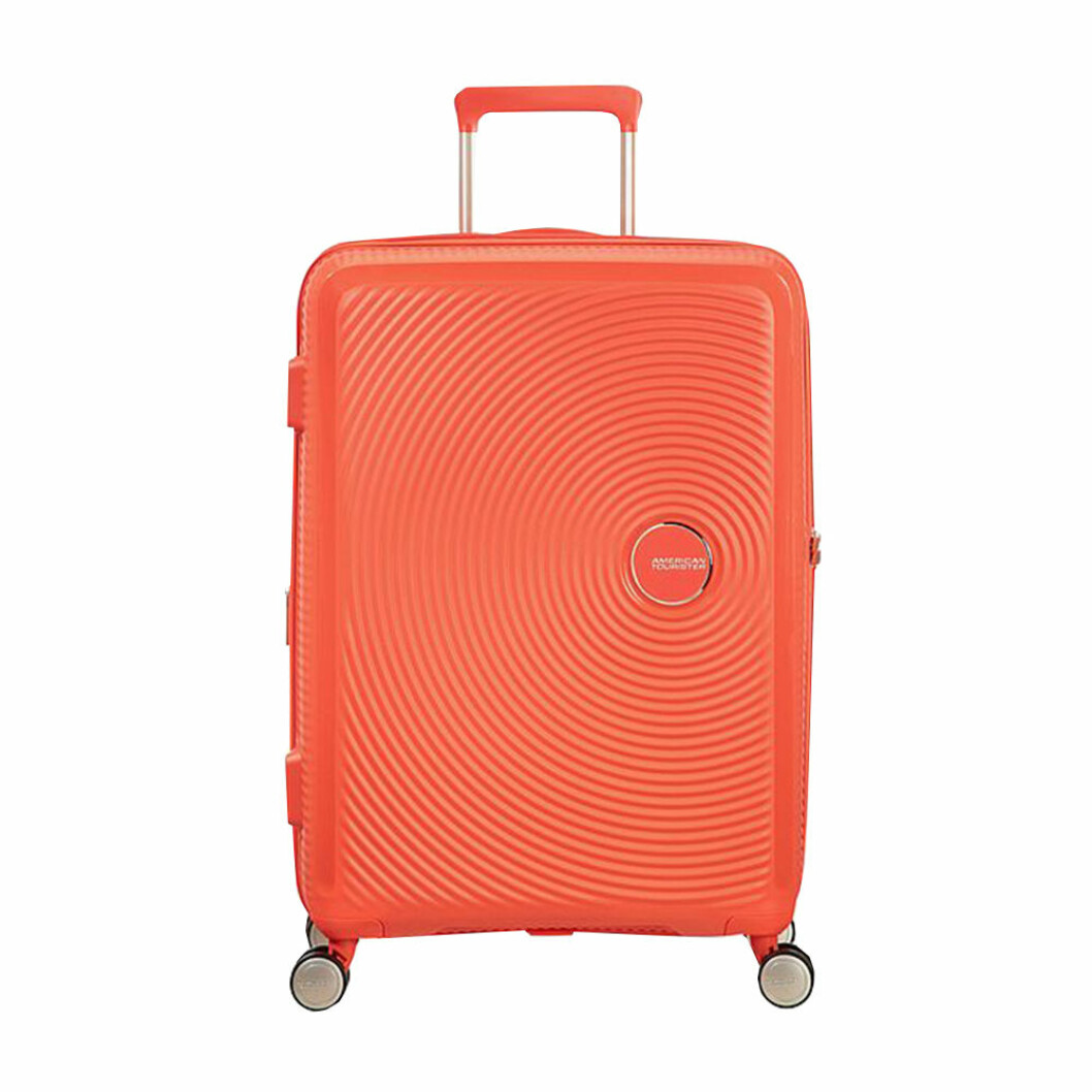 orange resväska