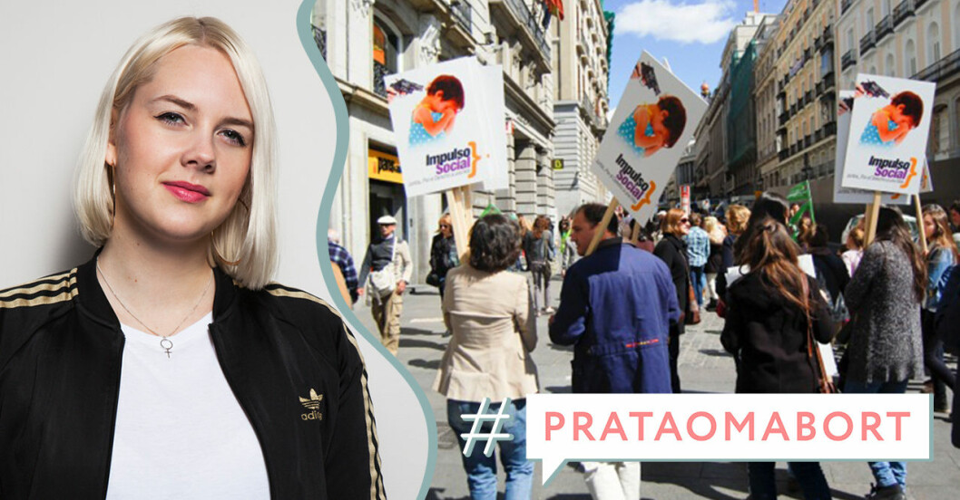 Nathalie Mark: Jag var på abortdemonstration i Spanien – och såg vad som kan hända