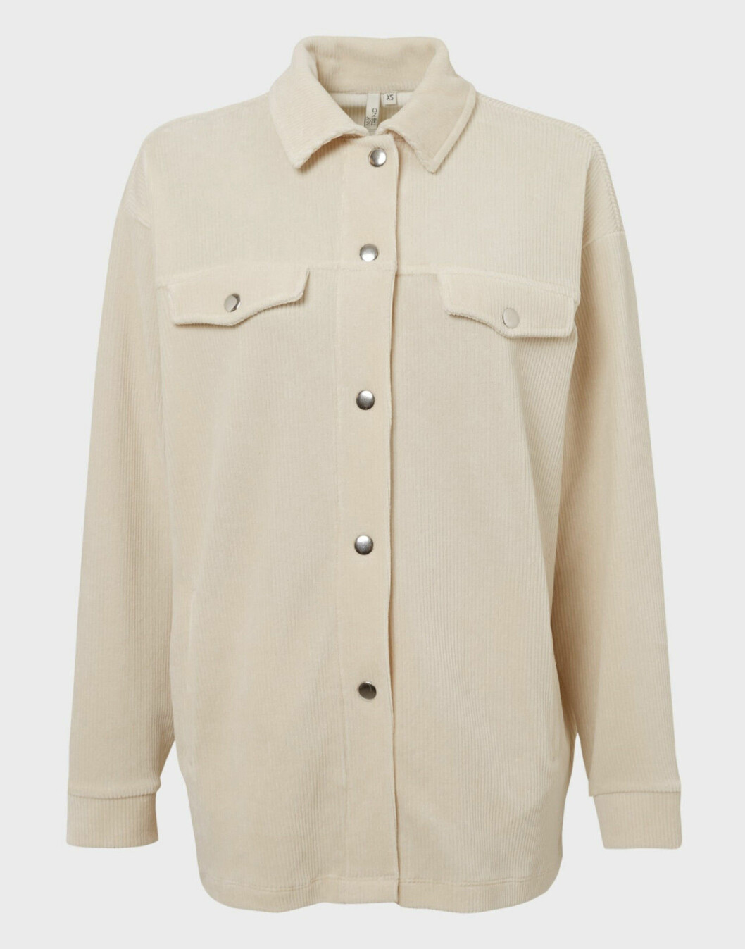 Ljusbeige skjortjacka från Nelly