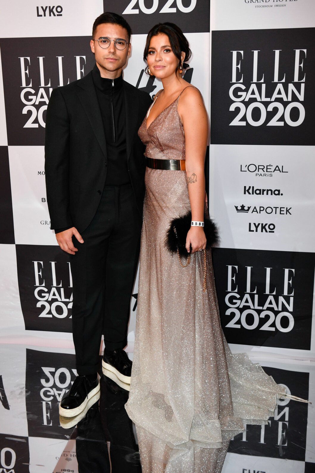 Nicole Falciani och Eric Saade