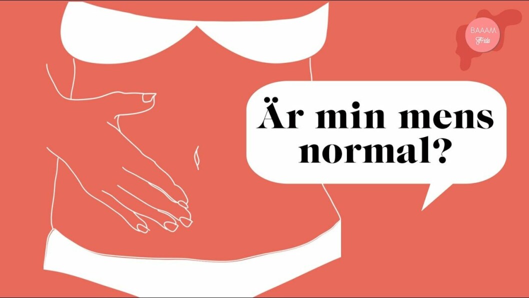 Vad är mens och hur vet jag att den är normal?