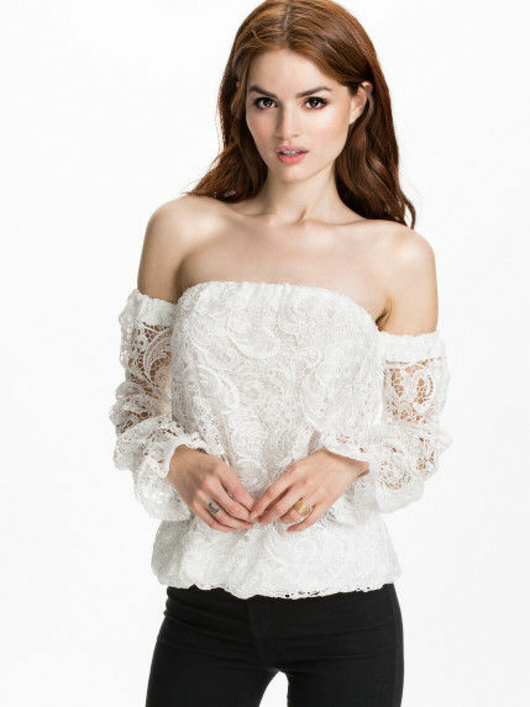 off shoulder blus