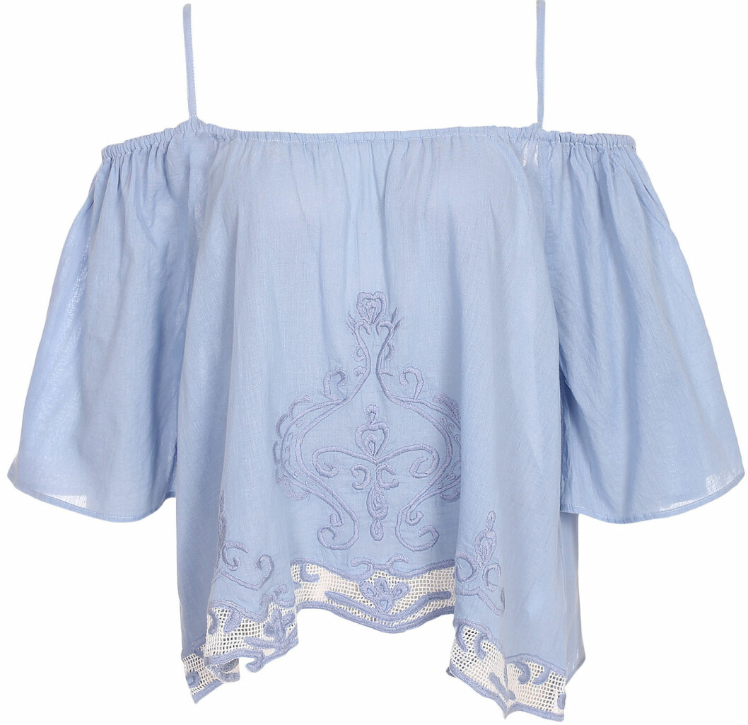 off shoulder blus
