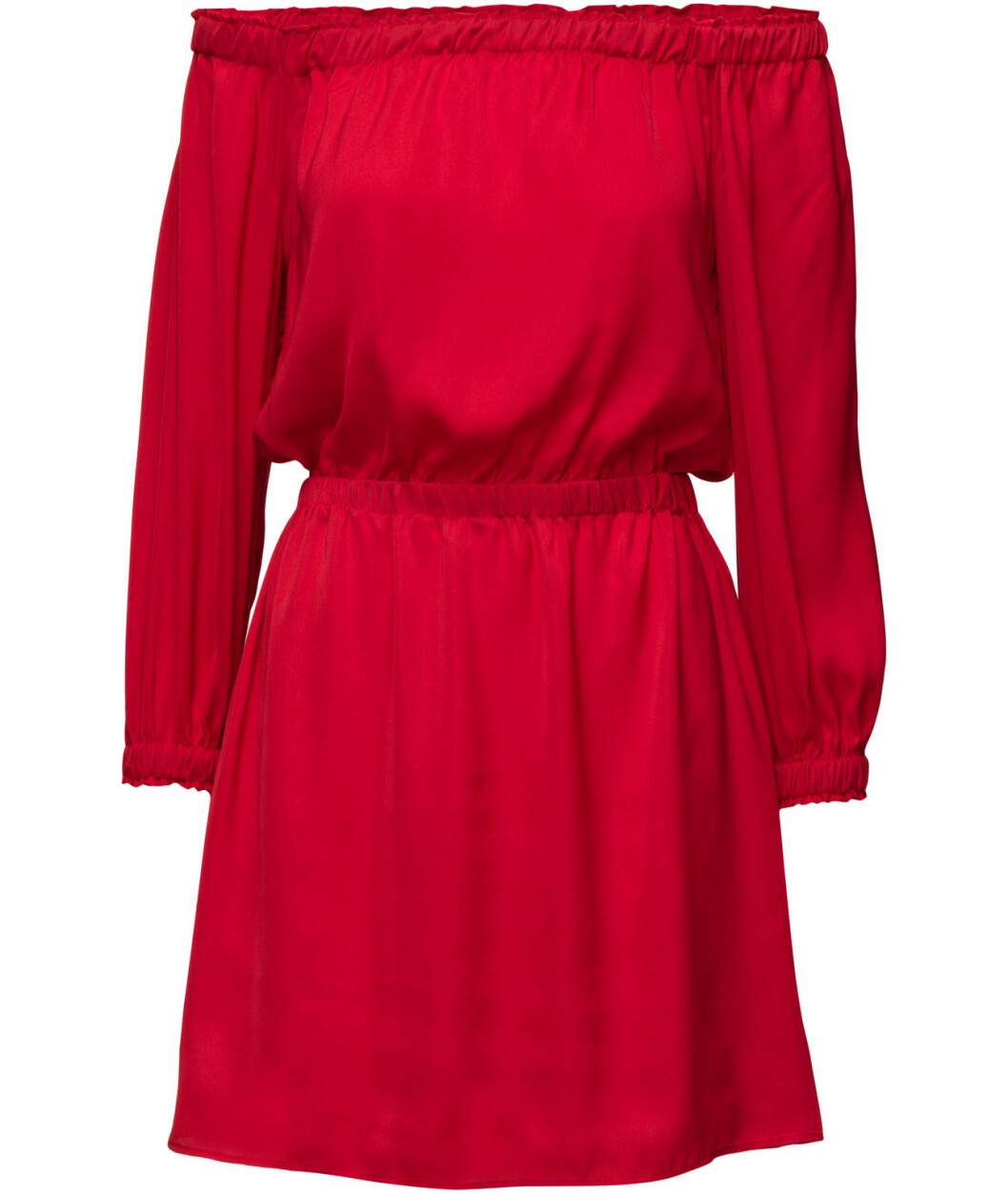 off shoulder klänning