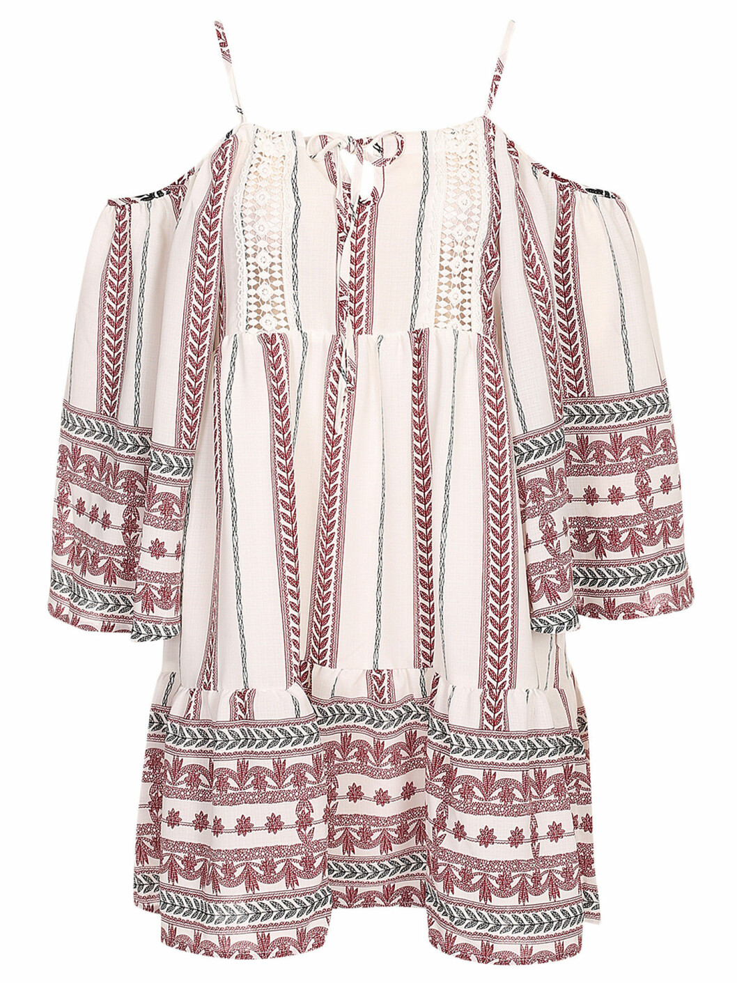 off shoulder klänning