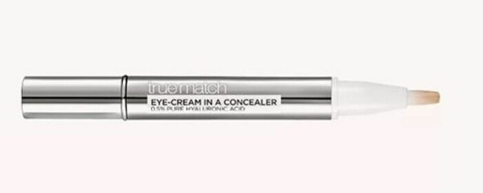 Ögoncrème + concealer. L´Orèals Eye-Cream in a Concealer vårdar, täcker och ljusar upp