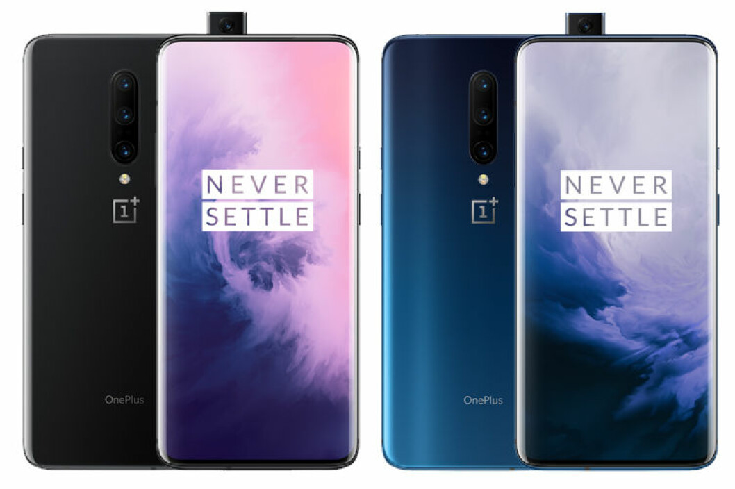 Oneplus 7 Pro kommer i två olika färger: Mirror Gray och Nebula Blue