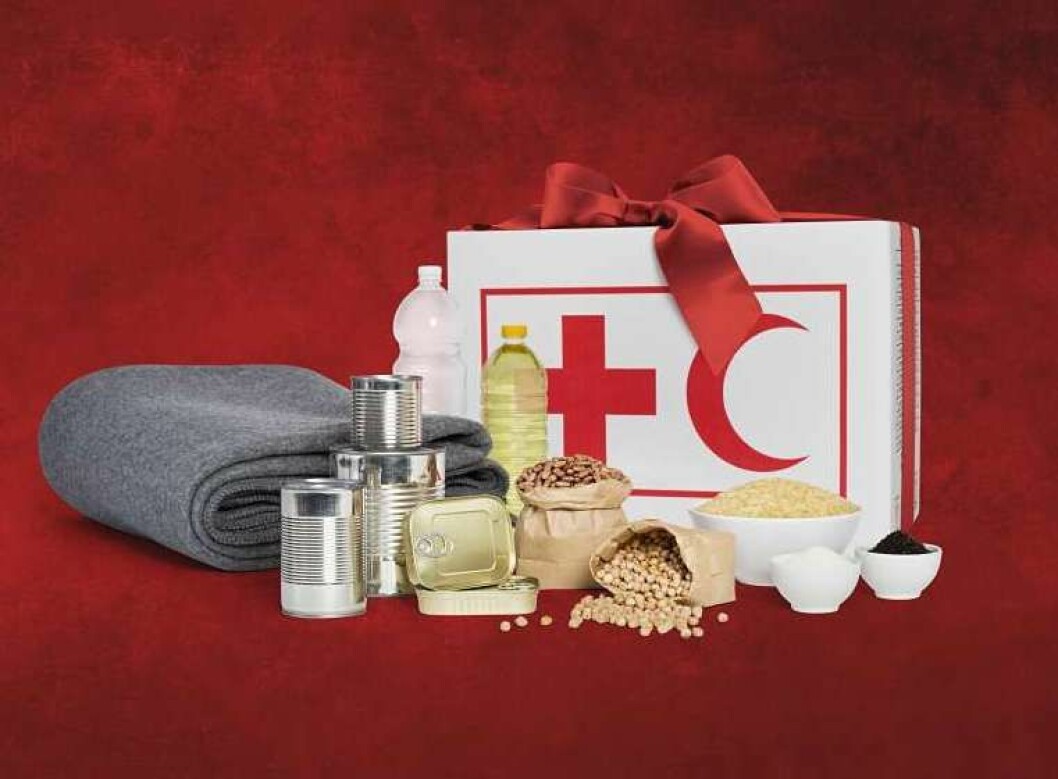 Önska sig i julklapp: Katastrofpaket från Röda korset