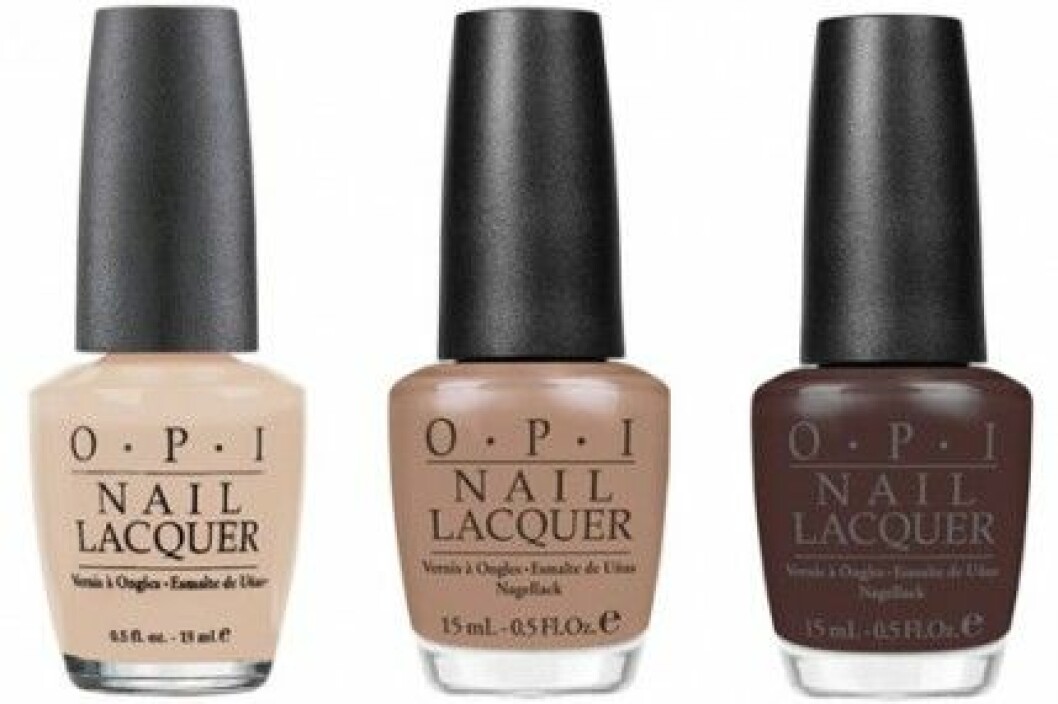OPI Samoan Sand, San Tan-tonio och Suzi Loves Loves Cowboys. OPI Samoan Sand, San Tan-tonio och Suzi Loves Loves Cowboys.