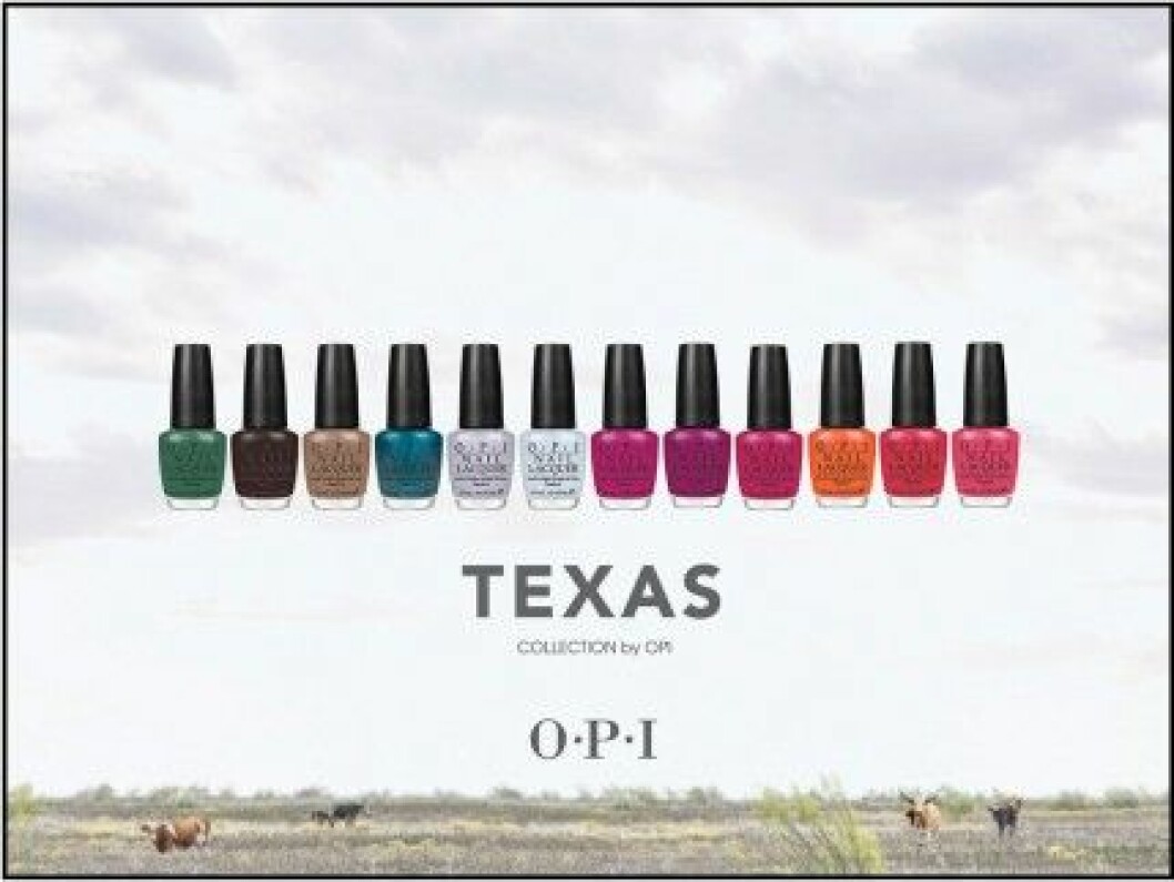 Klicka på bilden för att se den större! OPI Texas Collection