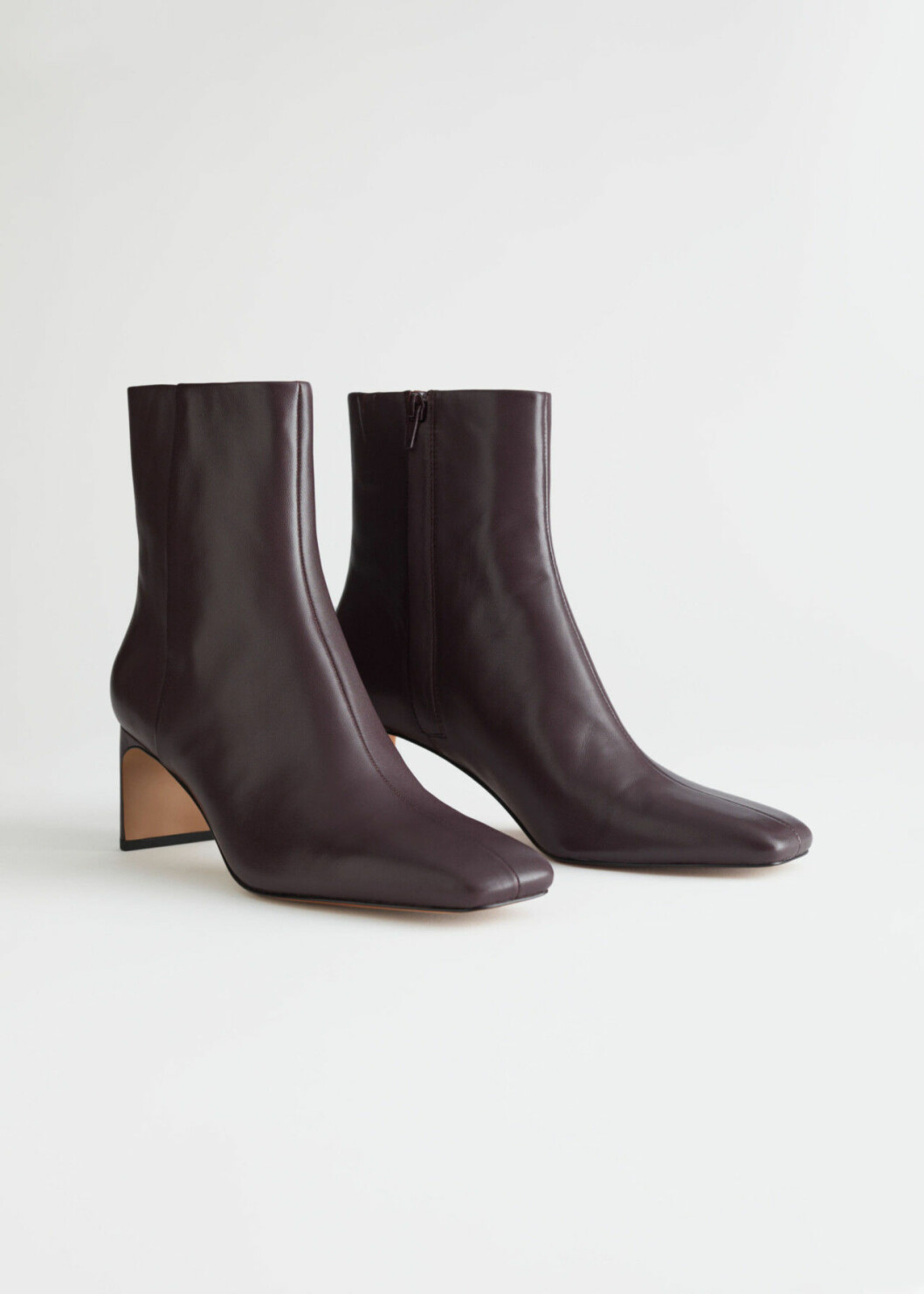 Bruna ankelboots från & Other Stories