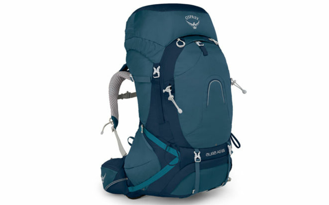 Vandringsryggsäck för längre turer med justerbart bärsystem från Osprey. Separat bottenfack och löstagbart och integrerat regnskydd. Fjällvandring packlista: Ryggsäck
