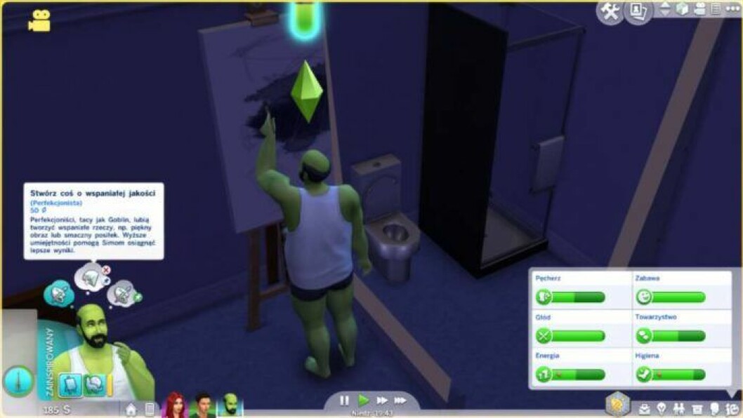 Sadistiskt är ordet. Paintergoblin The sims