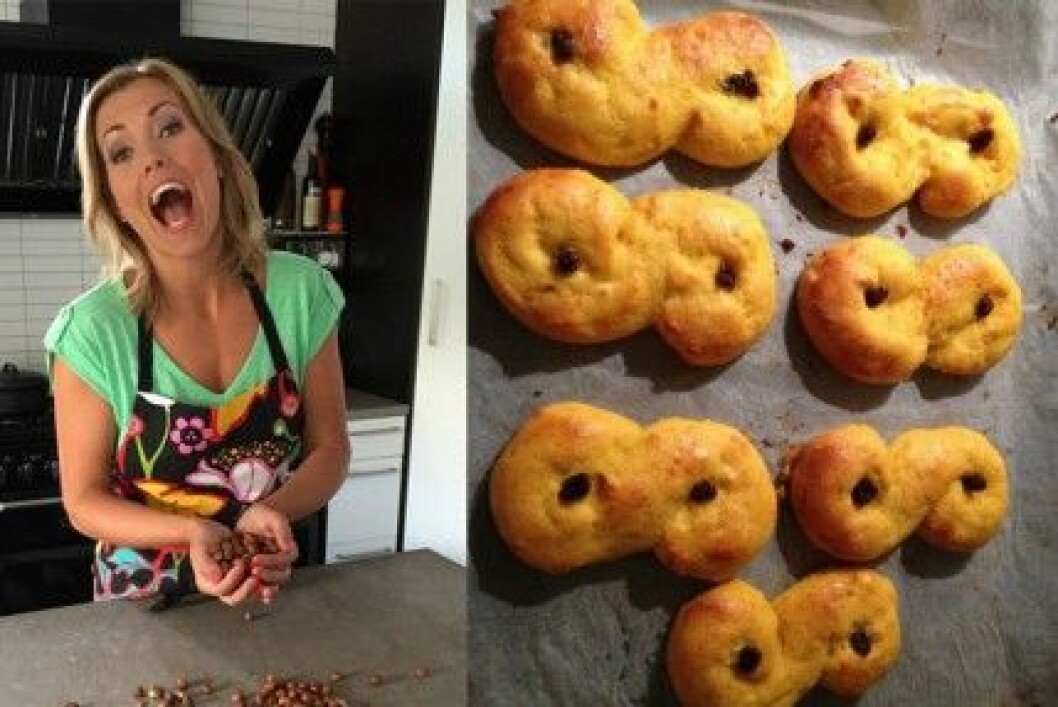 paleo recept lussekatter