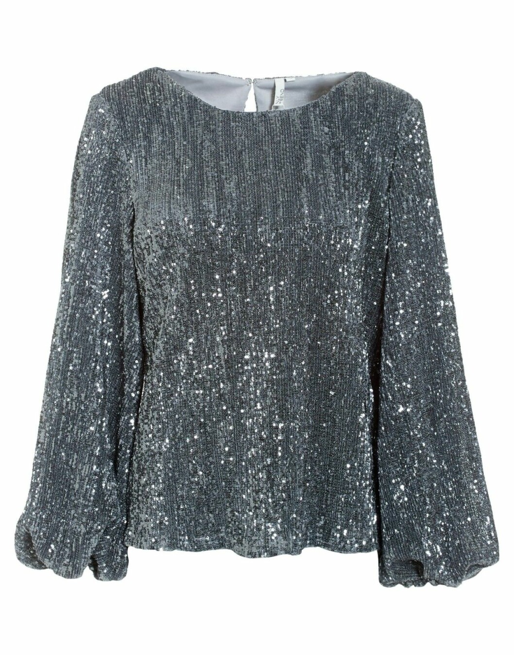 Glittrig blus till fest