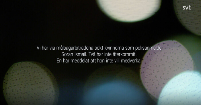 Bild från dokumentären Persona non grata – Soran Ismail.
