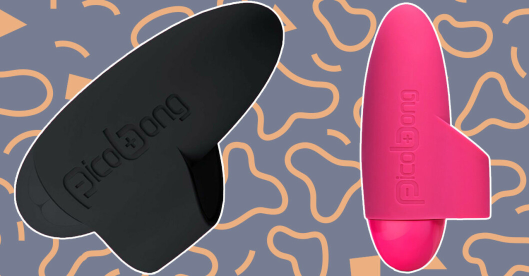 Klitorisvibratorn Picobong Ipo i svart och rosa.