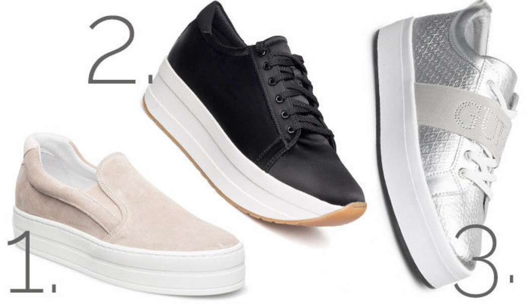 platform sneakers