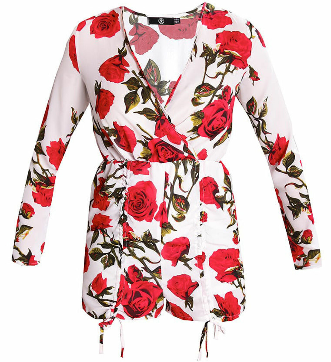 playsuit blommig
