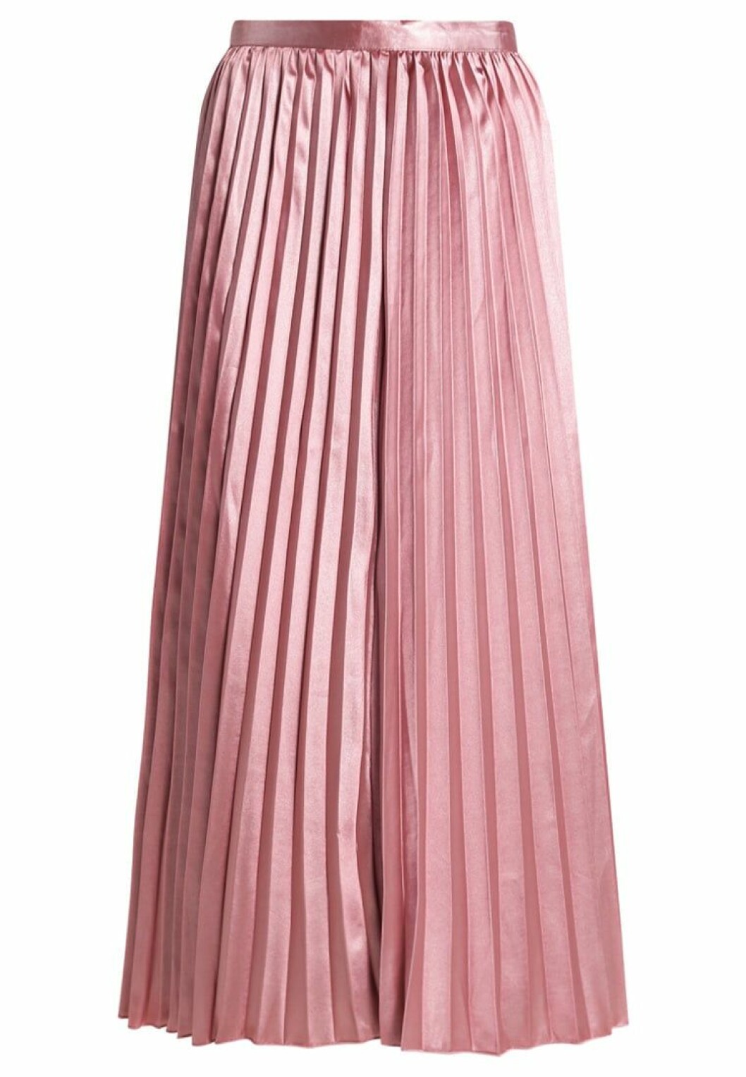 plisserad kjol rosa