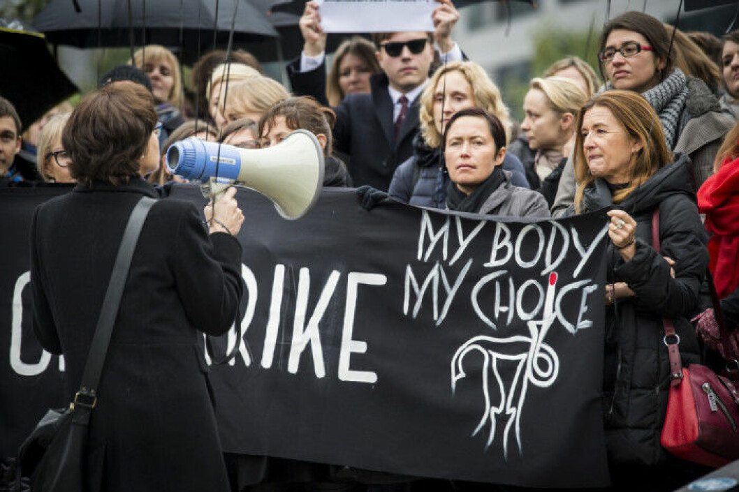 polen-protester