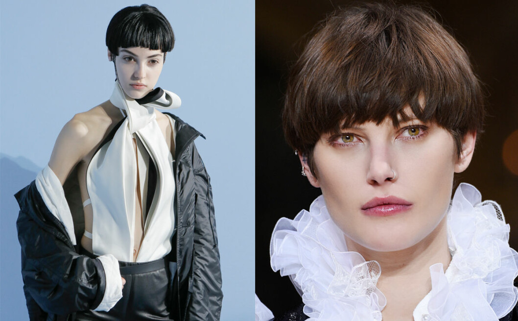 Haider Ackermann, Lanvin pottfrilla hösten vinter hårtrender 2017
