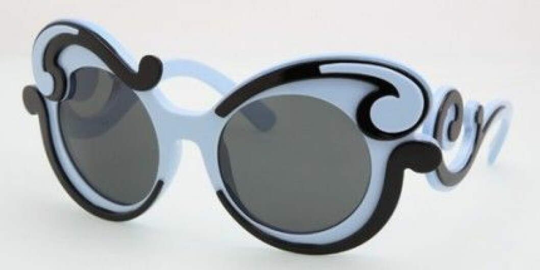 Prada Minimal Baroque eyewear collection, S/S 2011.