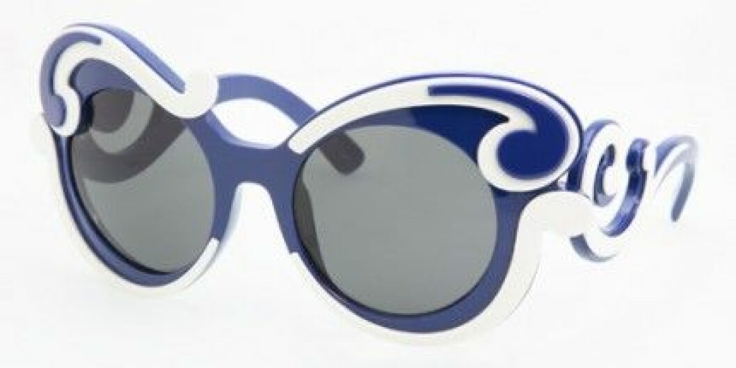 Prada Minimal Baroque eyewear collection, S/S 2011.