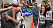 En man delar ut kramar under pride-paraden i Pittsburgh.