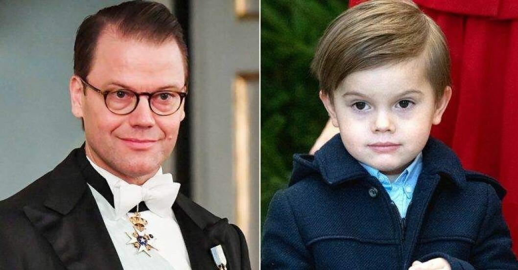 Prins Daniel och prins Oscar är lika som bär. 