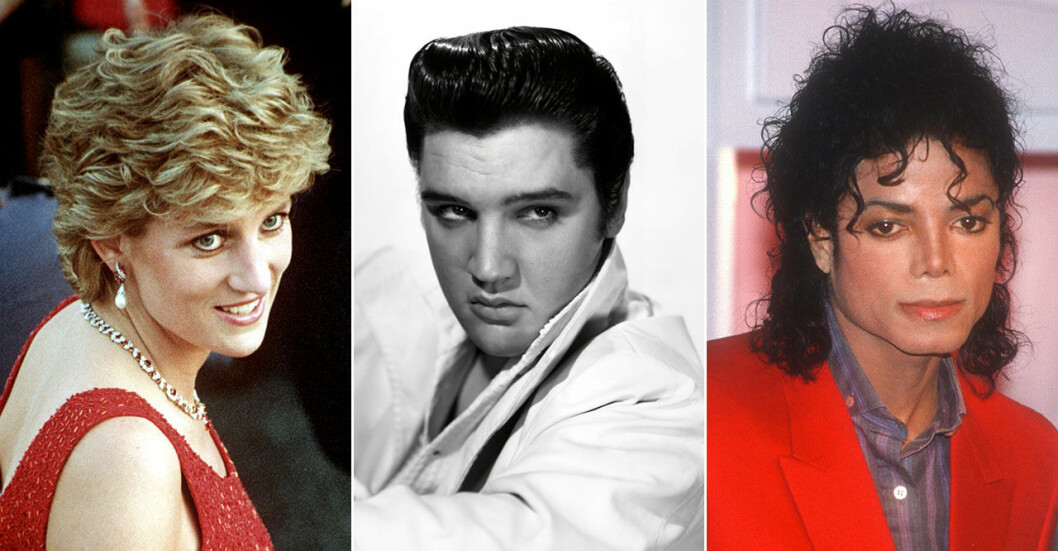 Michael Jackson, Elvis och prinsessan Diana