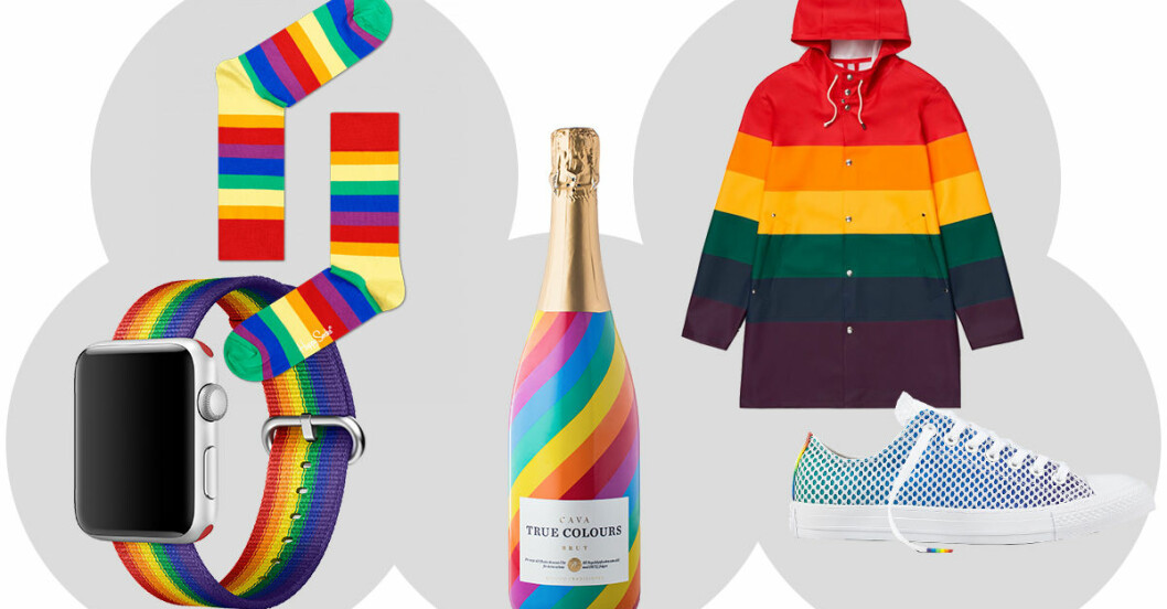 Klicka hem regnbågsfärgade produkter som stöttar Pride 2017