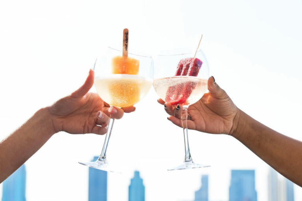 Den perfekta sommardrinken! prosecco pops