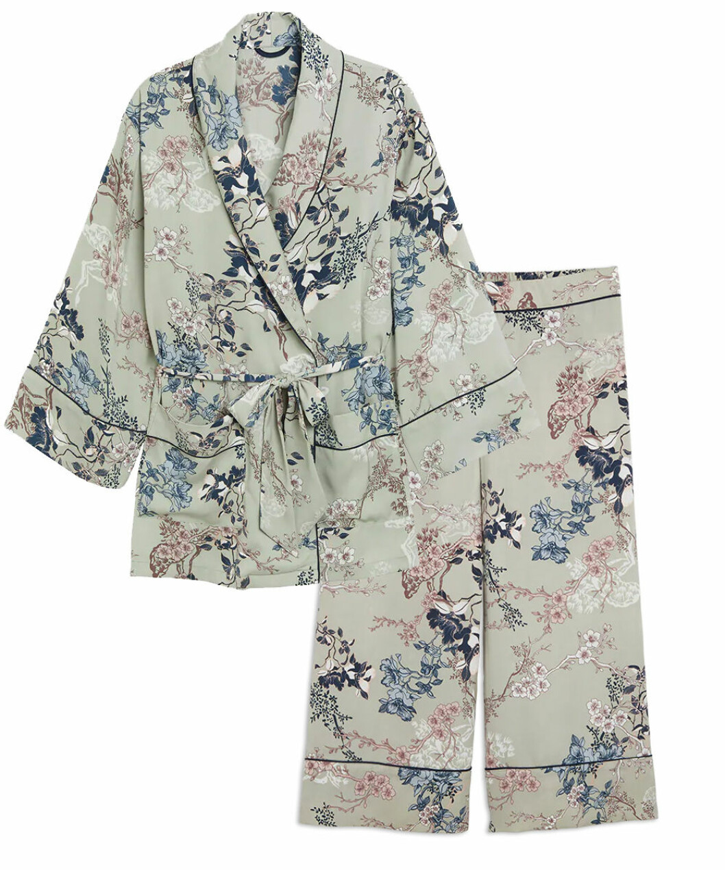 Blommig pyjamas till dam